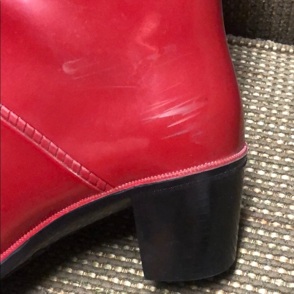 **Marc Jacobs Rainboots in Red** - Picture 4 of 8